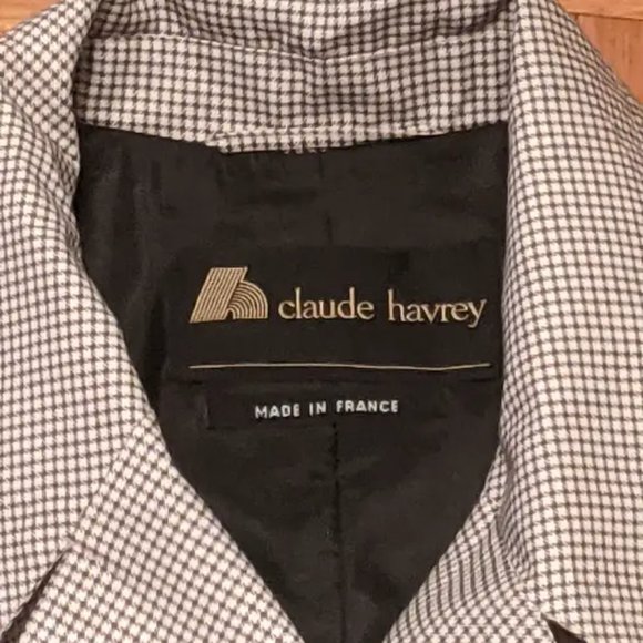 Vintage 80s French Trench Coat Claude Havrey - Picture 4 of 10